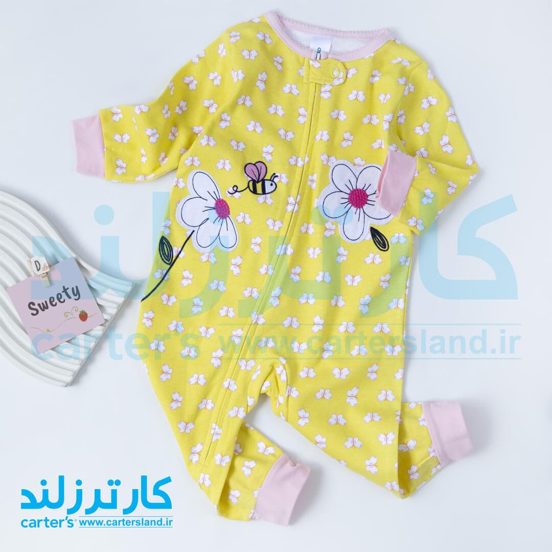 سرهمی نخی بدون جوراب دخترانه کارترز کد 2558 — تصویر ۶