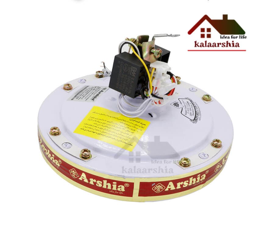پنکه سقفی چهار پره ریموت دار ارشیا P220 تمام مس (2241) — تصویر ۱۲