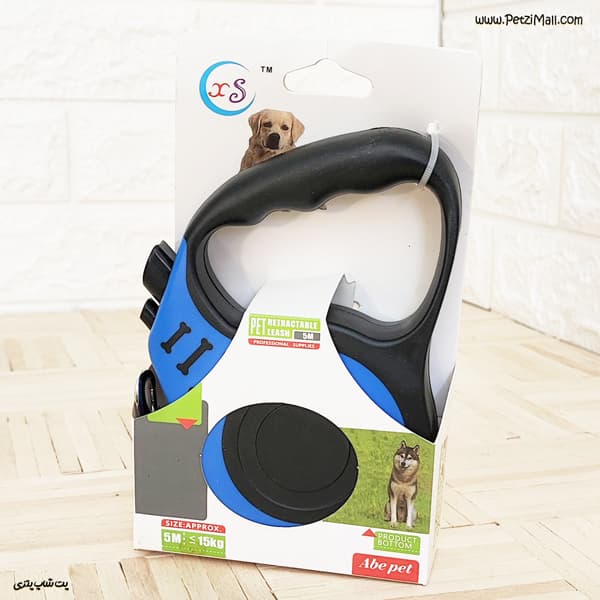 لید متری سگ و گربه برند Abe pet ساخت چین رنگبندی باکیفیت و سبک ۵ متری کد ۹۹۹ — تصویر ۸