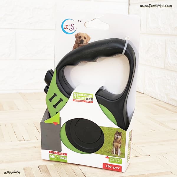 لید متری سگ و گربه برند Abe pet ساخت چین رنگبندی باکیفیت و سبک ۵ متری کد ۹۹۹ — تصویر ۲
