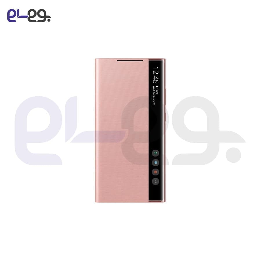 کیف کلاسوری سنسوردار اصلی سامسونگ Galaxy Note20Ultra مدل Smart Clear View Cover(خرید مطمئن از نمایندگی رسمی سامسونگ) — تصویر ۸