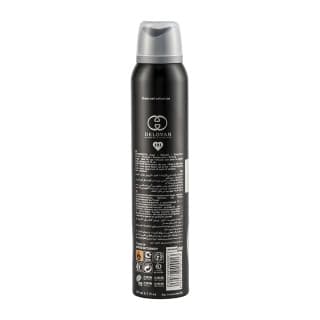 اسپری بدن مردانه دلووان مدل Black Afghan 101 بلک افغان حجم 200 میلی لیتر — تصویر ۲