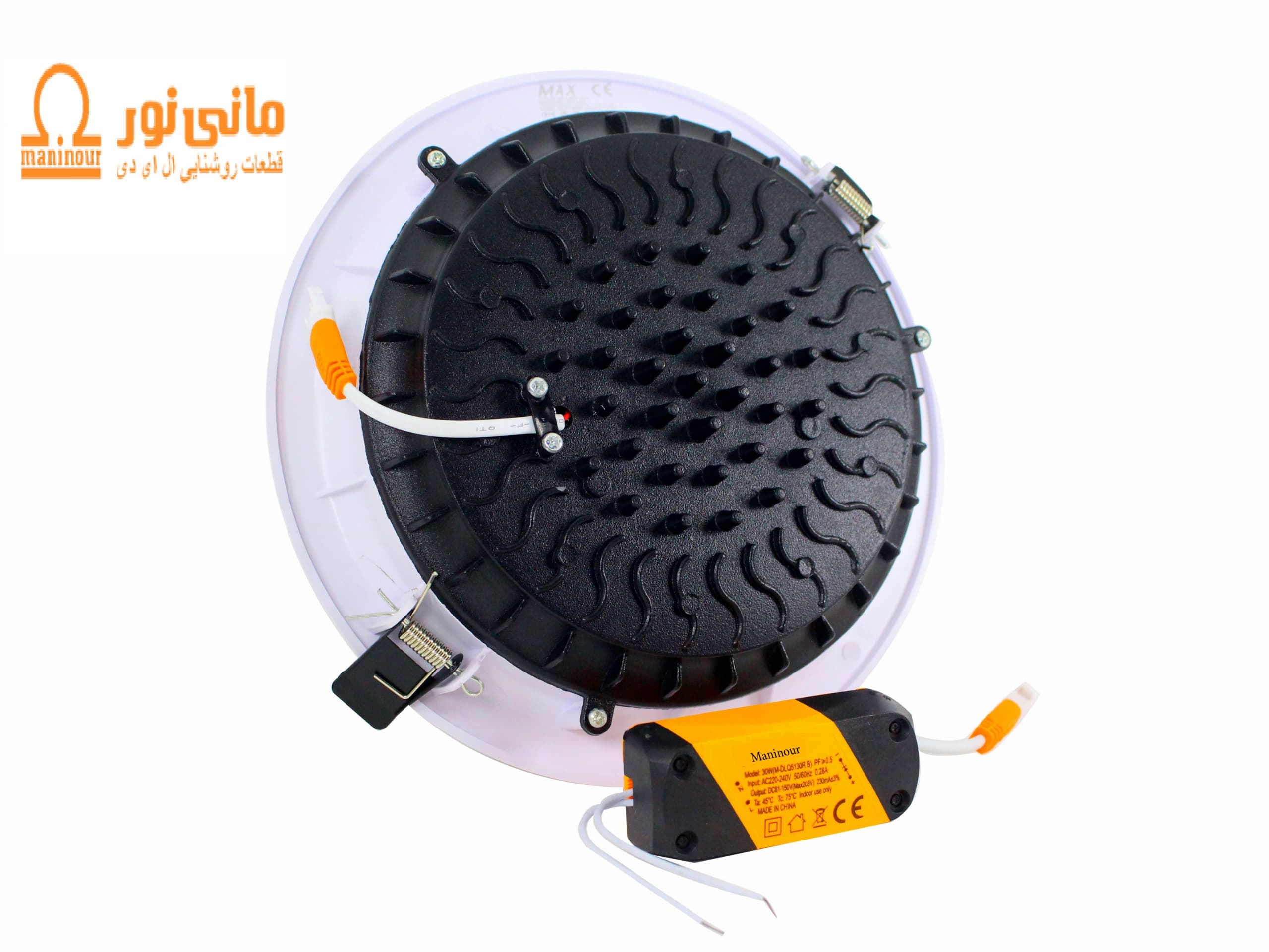 چراغ توکار سقفی 30 وات فلت — تصویر ۸