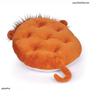 تشک خواب سگ و گربه مدل دایره طرح شیر قطر ۷۰ ارتفاع ۱۰ cm کد ۹۵۶ — تصویر ۳