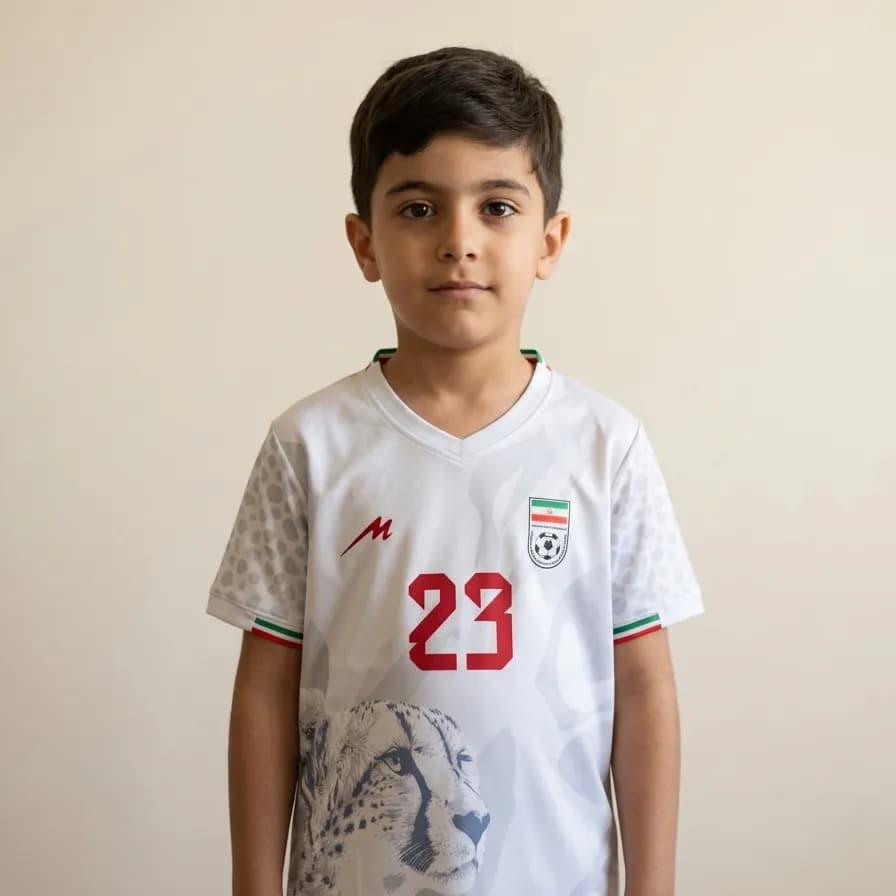 لباس بچه گانه تیم ملی ایران 2026 — تصویر ۳