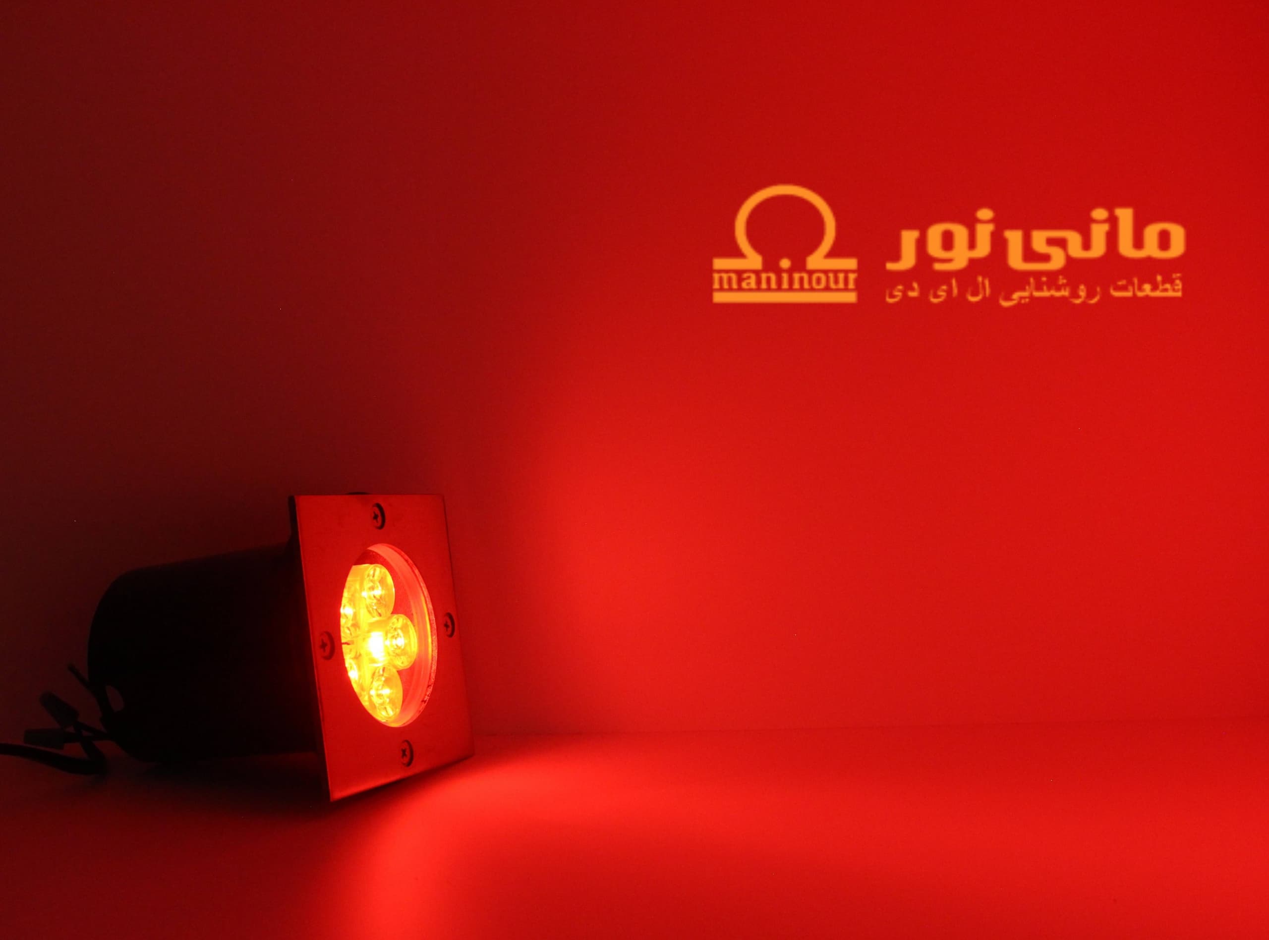 چراغ دفنی مربع ۵ وات — تصویر ۷