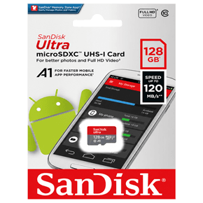 کارت حافظه سن دیسک مدل ULTRA A1 ظرفیت ۱۲۸ گیگابایت