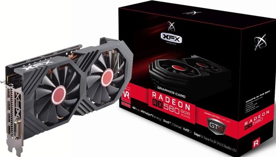 کارت گرافیک ایکس اف ایکس XFX RX580 8GB + Graphics Card — تصویر ۵