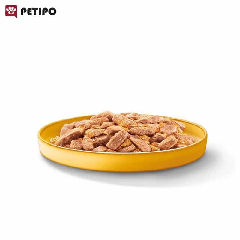 غذای کنسرو گربه بالغ با طعم گوشت گاو کچت (Cachet Classic Can Rind) وزن 400 گرم — تصویر ۴