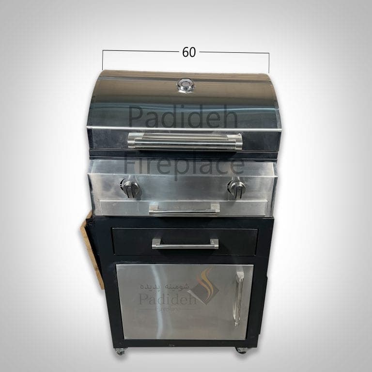 کبابپز گازی استیل B70 — تصویر ۵