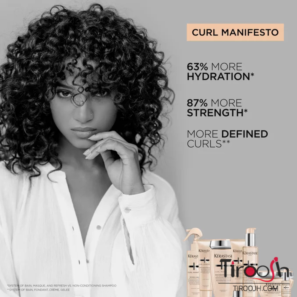 شامپو موی فر کراستاس مدل Kerastase Curl Manifesto — تصویر ۷