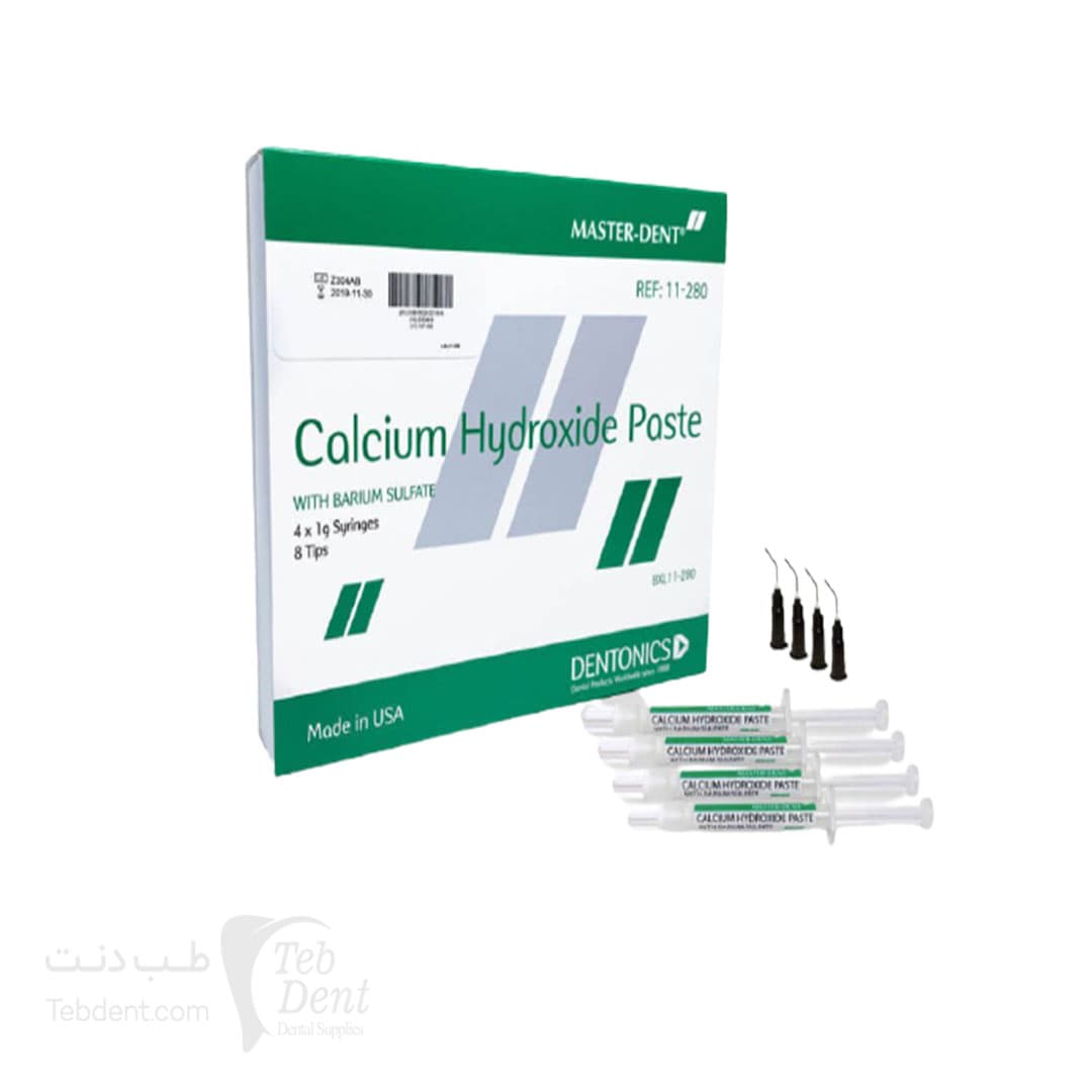 خمیر کلسیم هیدروکساید-سیلر موقت کانال/ Calcium Hydroxide Paste