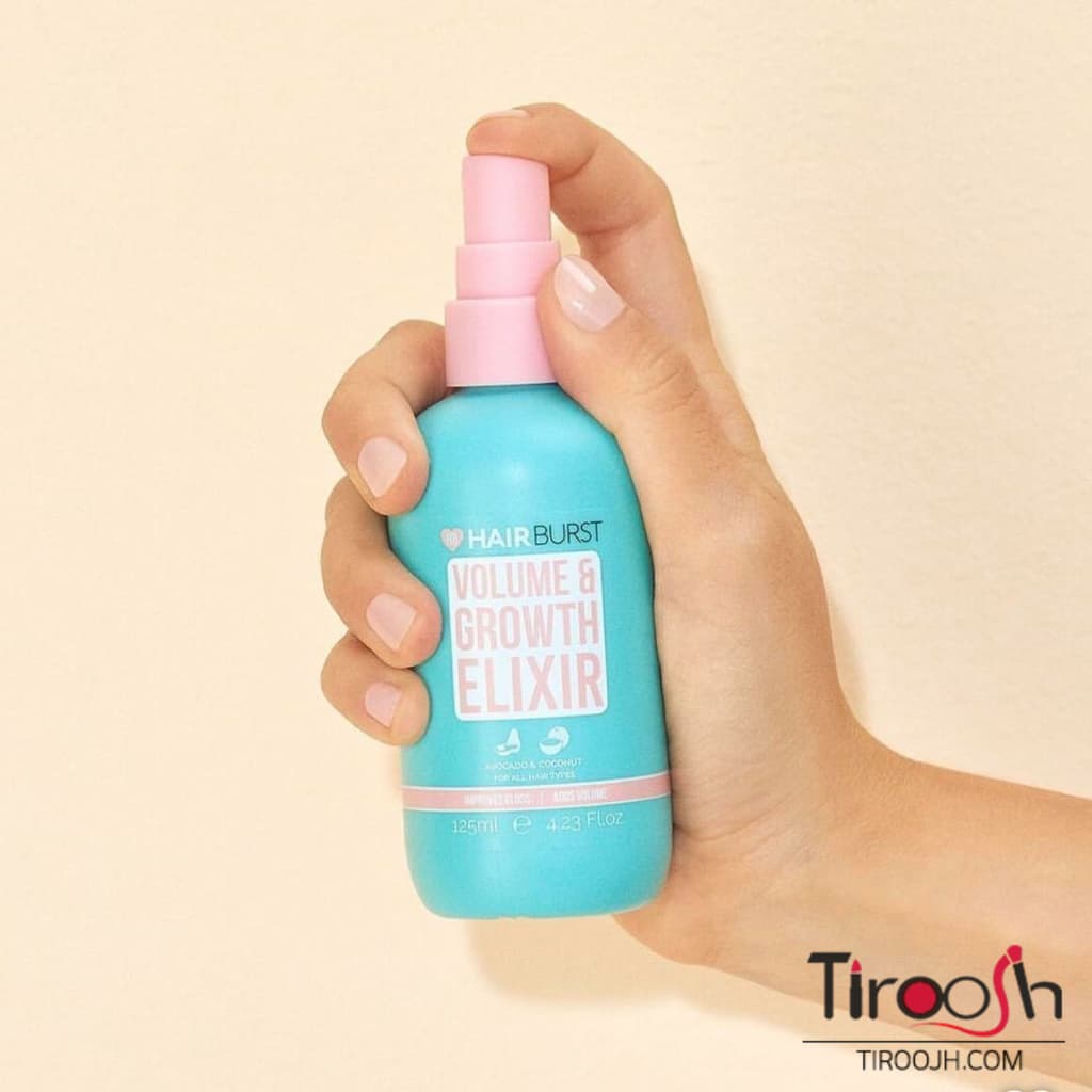 اسپری حجم دهنده مو هیربرست Volume & Growth Elixir — تصویر ۸