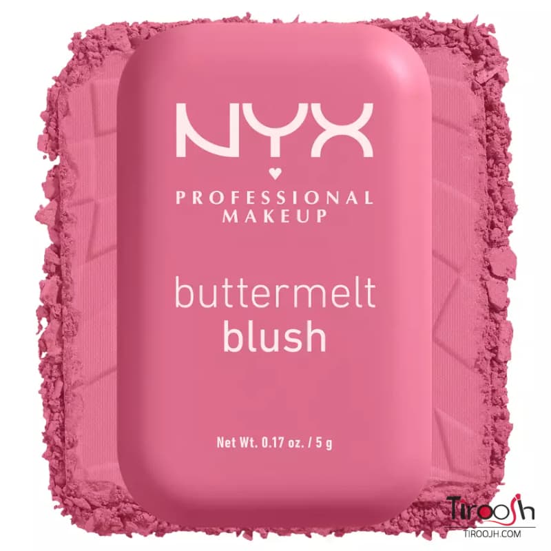 رژگونه نیکس مدل NYX Buttermelt Blush — تصویر ۹