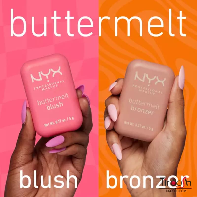 رژگونه نیکس مدل NYX Buttermelt Blush — تصویر ۱۱