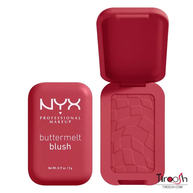 رژگونه نیکس مدل NYX Buttermelt Blush — تصویر ۸