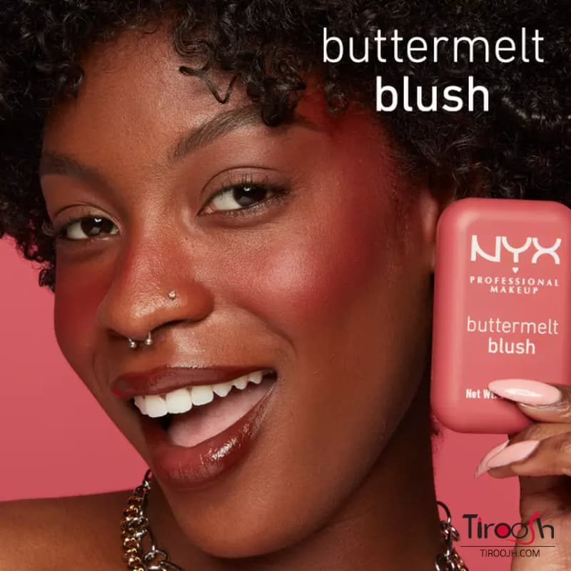 رژگونه نیکس مدل NYX Buttermelt Blush — تصویر ۶