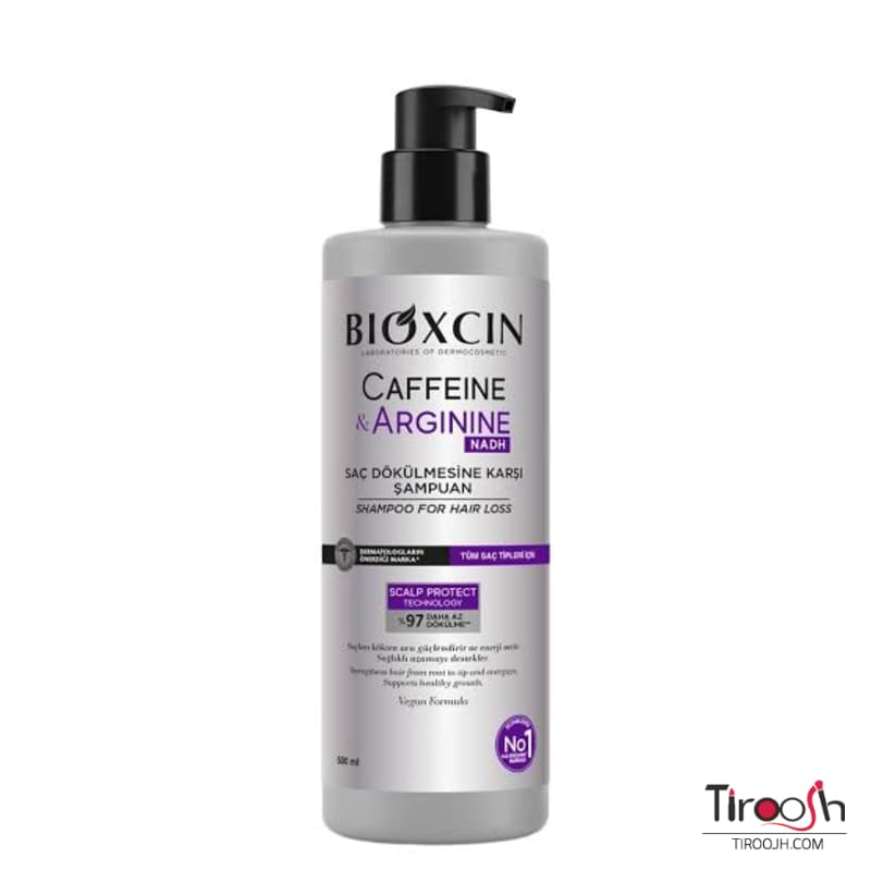 شامپو کافئین بیوکسین Bioxsine Caffeine Shampoo — تصویر ۶