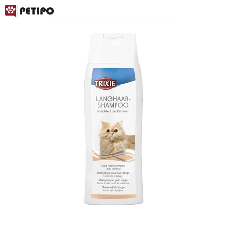 شامپو گربه ویژه موهای بلند تریکسی (Trixie Cat Shampoo Long Coat) 250 میلی لیتر