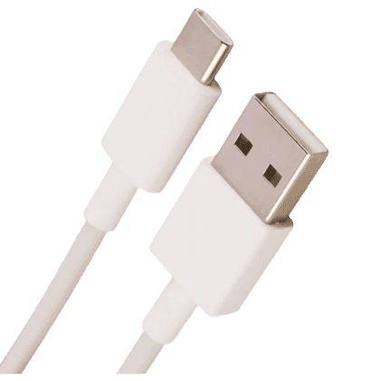 کابل USB به Type-C شیائومی طول ۱ متر رنگ سفید