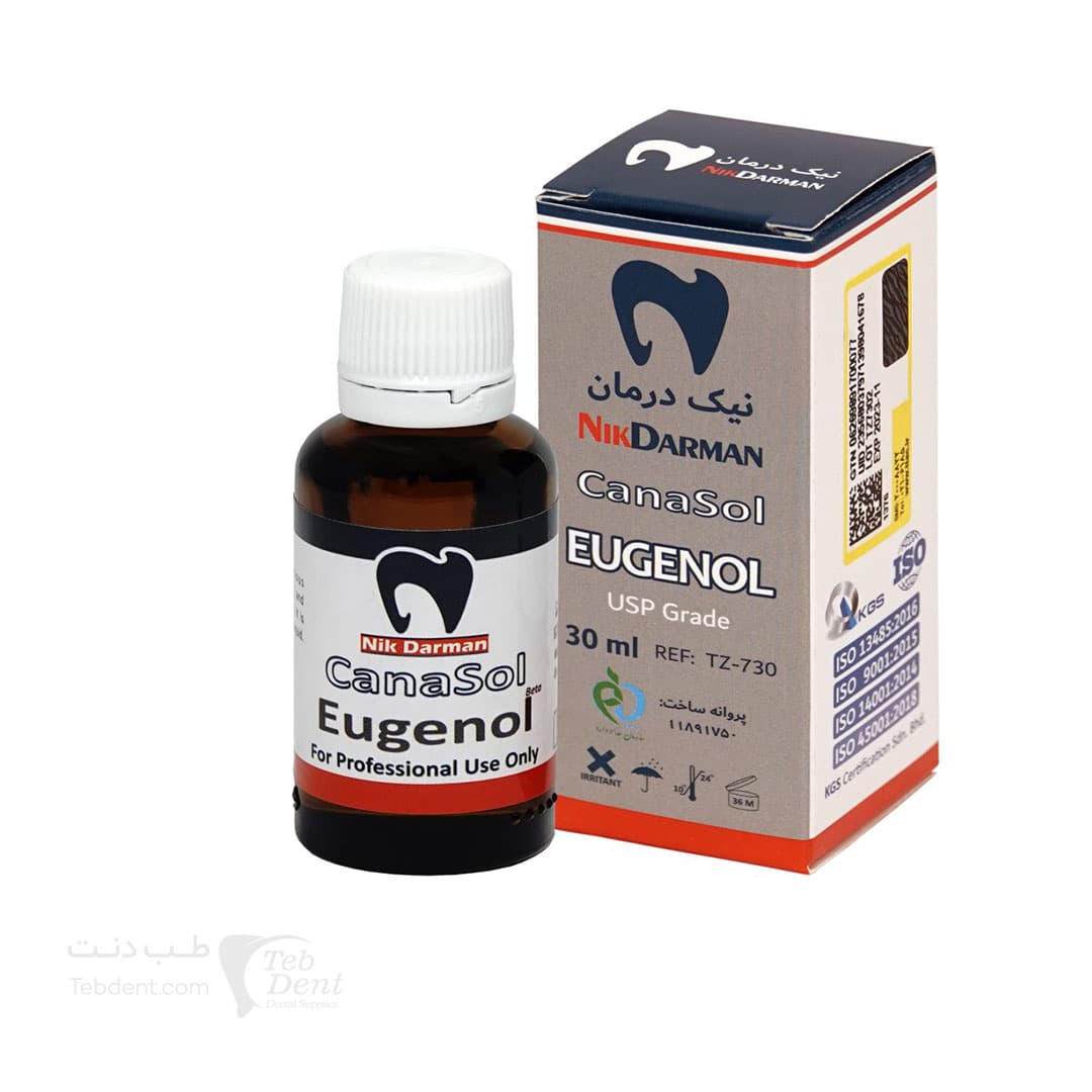 کاناسول اژنول 30 میل / CanaSol Eugenol 30ml — تصویر ۲