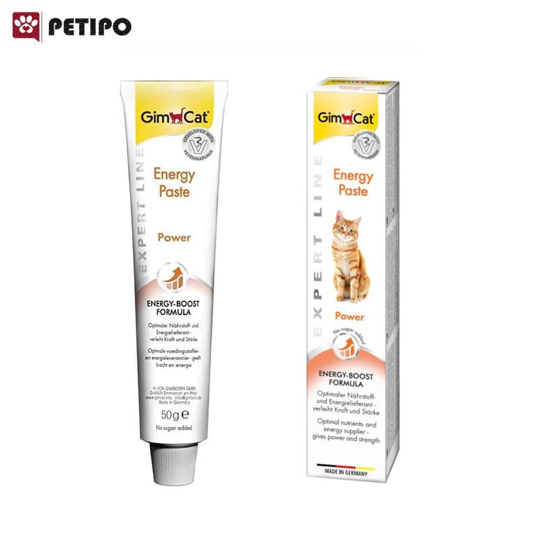 خمیر انرژی اکسپرت تقویتی گربه جیم کت (GimCat Energy Paste) وزن 50 گرم — تصویر ۵