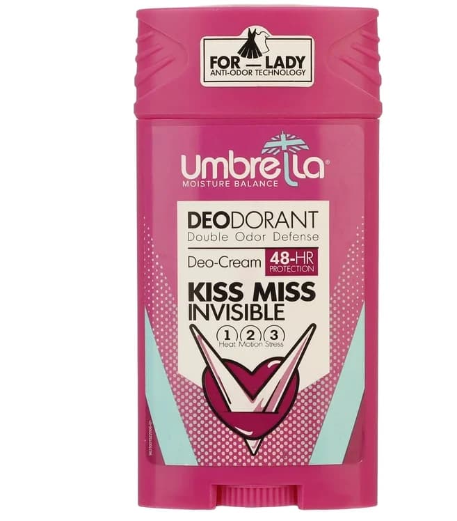 استیک ضد تعریق زنانه آمبرلا مدل Kiss Miss — تصویر ۲