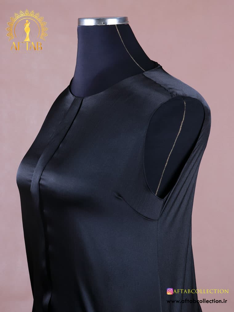 تاپ ساتن جولیا جلو پیله سایزبزرگ 7221 — تصویر ۴