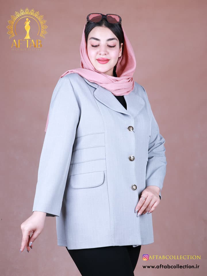 کت دیپلمات بغل مغزی سایزبزرگ 7241 — تصویر ۶