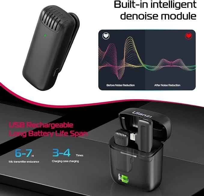 میکروفون یقه ای J13 Type-c — تصویر ۹