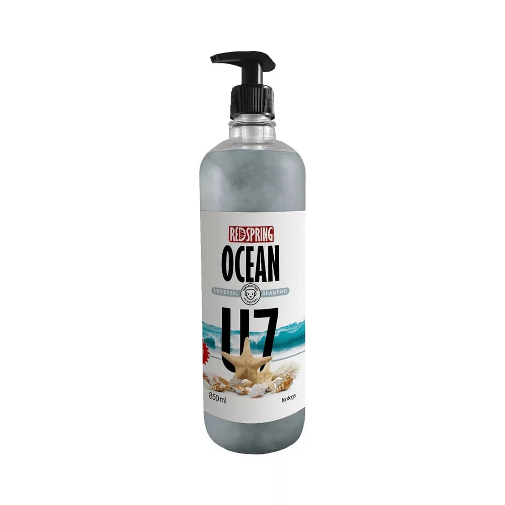 شامپو روزانه سگ رد اسپرینگ مدل U7 با رایحه اقیانوس – 850ml — تصویر ۳