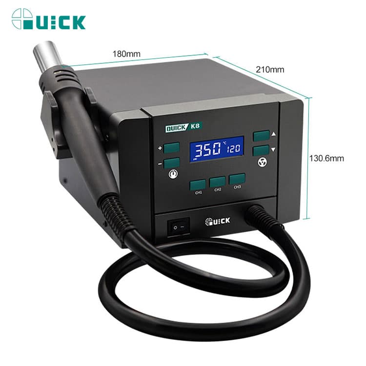 هیتر %100 اورجینال QUICK K8 — تصویر ۴