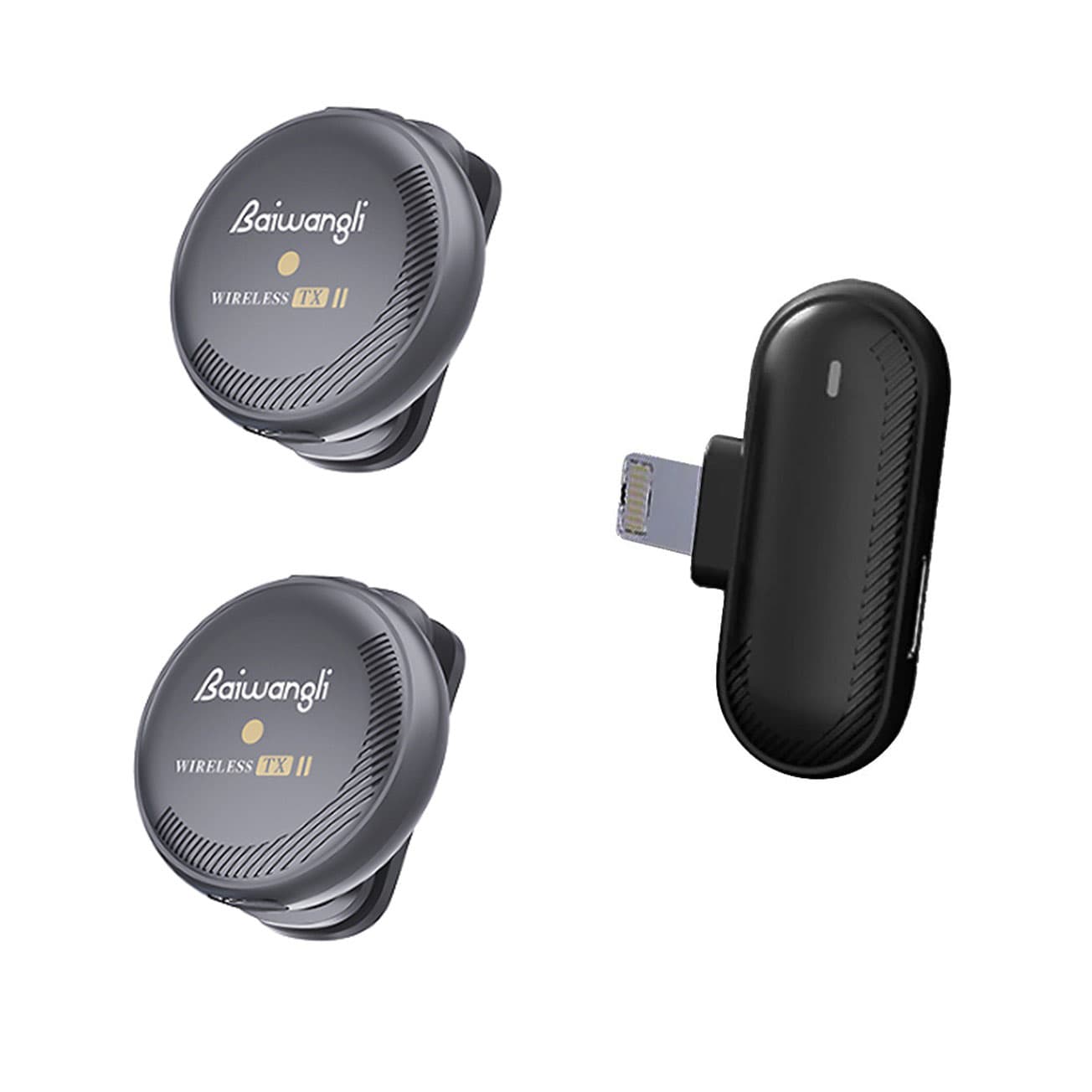 میکروفون یقه ای مدل SX19 dual Lightning — تصویر ۹