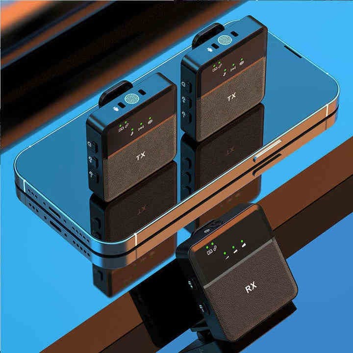 میکروفون یقه ای مدل SX9 dual Type-C — تصویر ۲