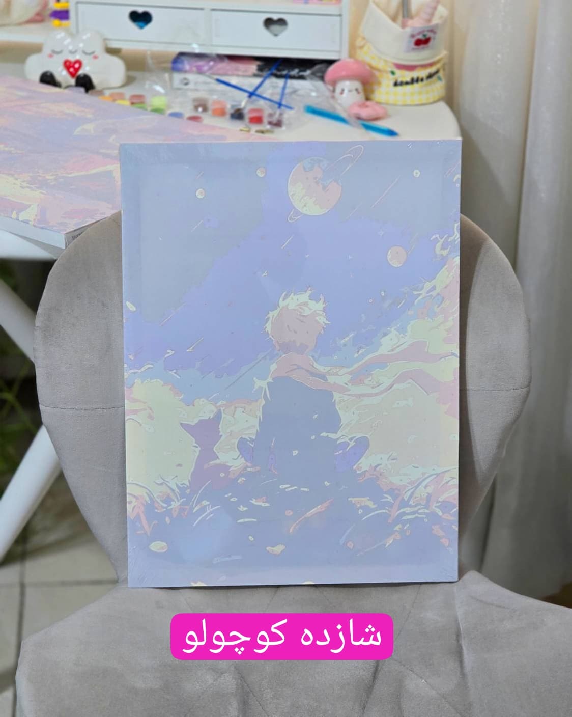 بوم رنگ آمیزی 30*40 — تصویر ۱۲