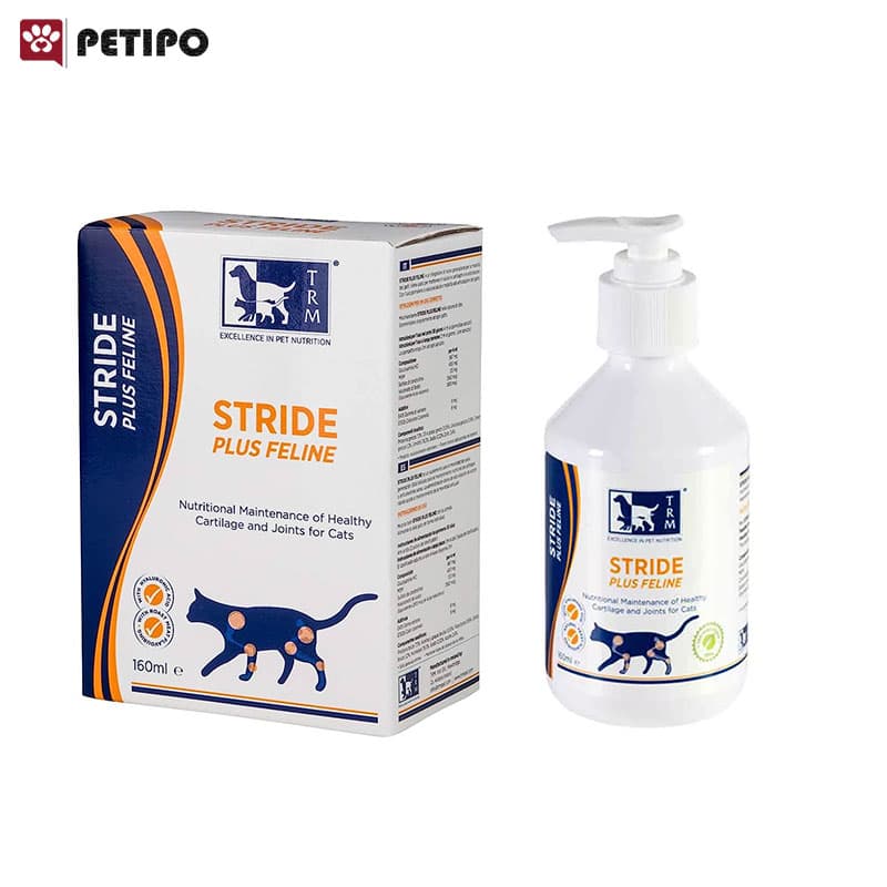 شربت مکمل ویژه مفاصل و غضروف گربه استراید پلاس تی آر ام (TRM Stride Plus Feline) وزن 160میلی لیتر — تصویر ۷