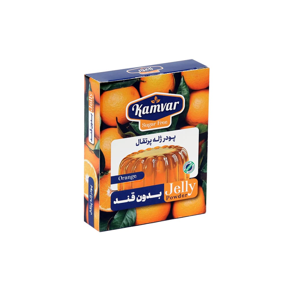 پودر ژله پرتقالی بدون قند و رژیمی — تصویر ۲