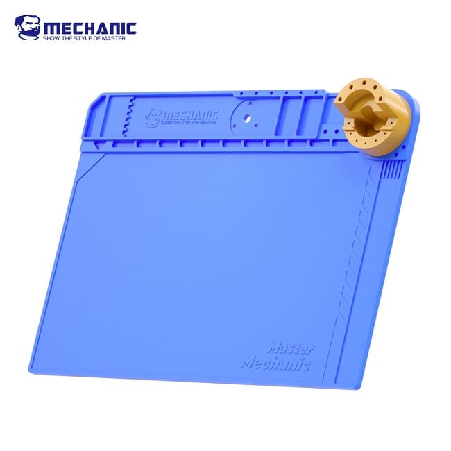 پد لوپ فلزی سیلیکونی آبی MECHANIC IMAT PRO MAX — تصویر ۲