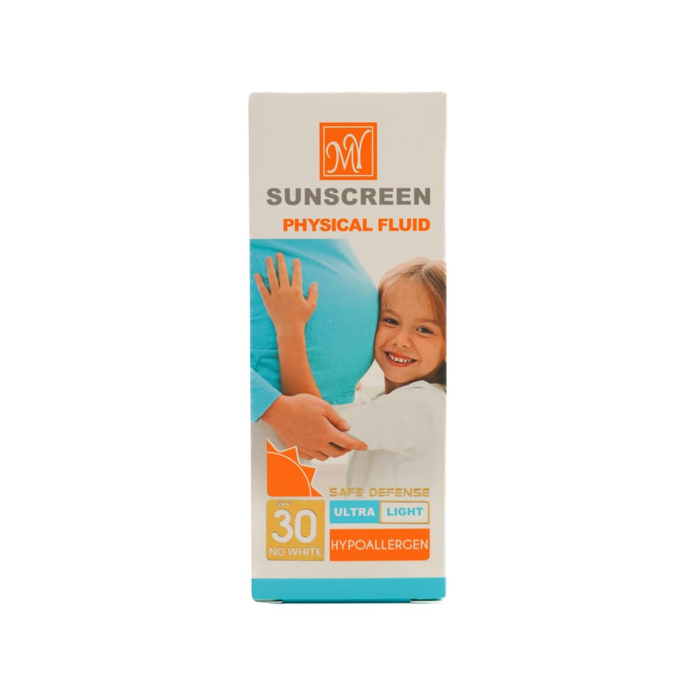 فلوئید ضد آفتاب فیزیکال SPF30 مای مدل Safe Defense — تصویر ۶
