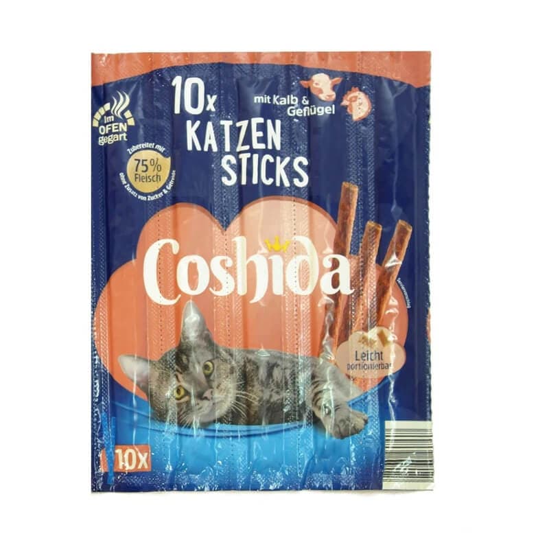 تشویقی گربه 5 عددی گوشت و ماکیان Coshida — تصویر ۳