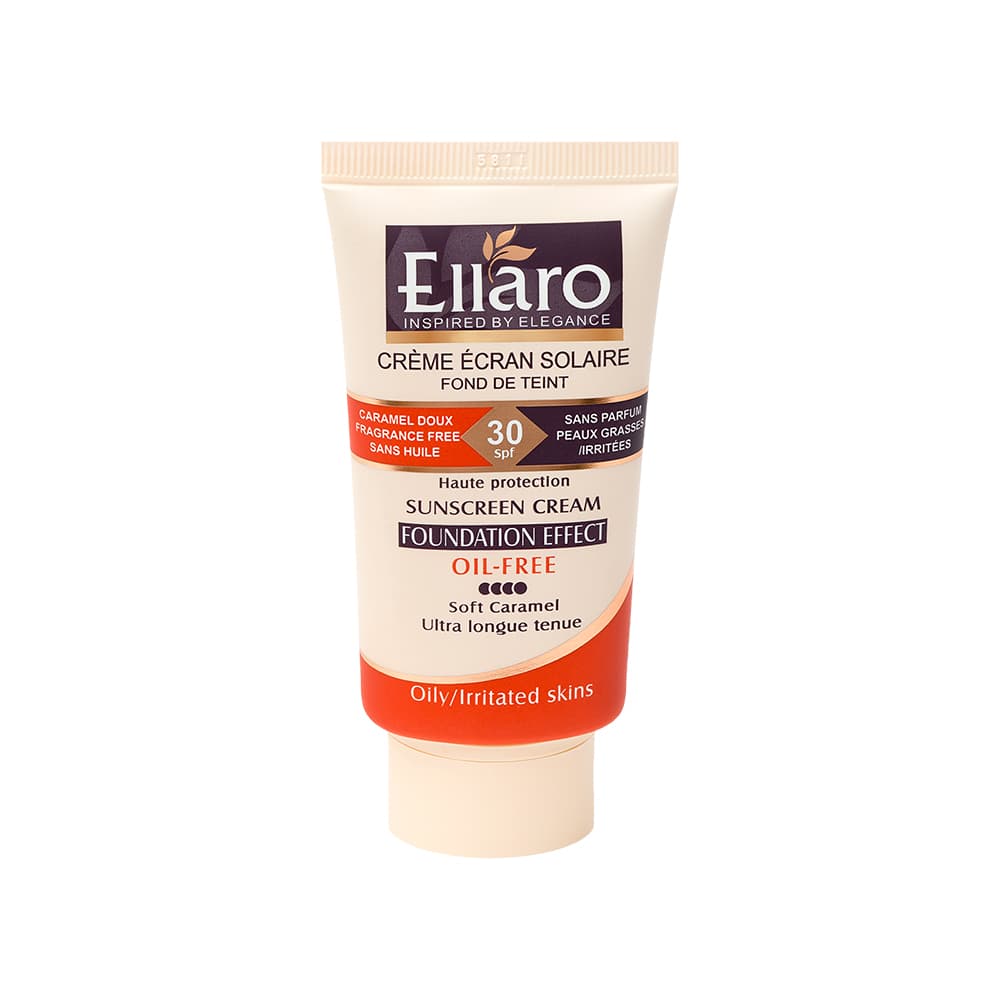 کرم ضد آفتاب رنگی SPF30 الارو مناسب پوست چرب — تصویر ۶