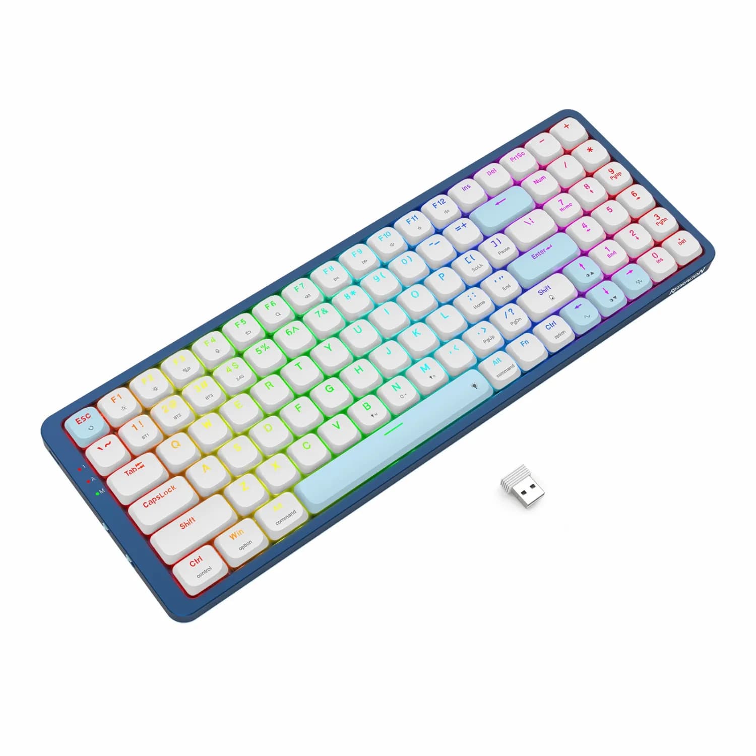 کیبورد گیمینگ ردراگون مدل EVA PRO K684 WB RGB — تصویر ۴