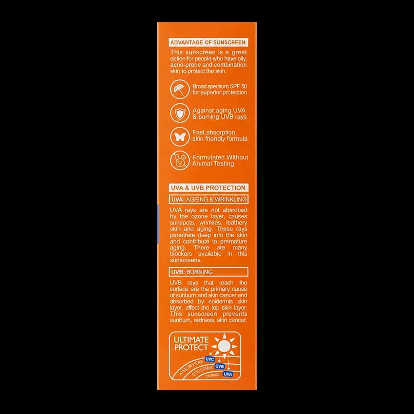 کرم ضد آفتاب بی رنگ SPF50 پیکسل پوست چرب و جوش دار — تصویر ۸