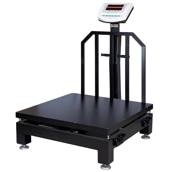 باسکول محک 1/5 تن متحرک با ابعاد 120 × 120