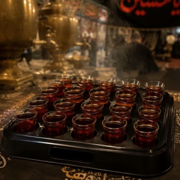 سینی پذیرایی مستطیل مدل 20 حفره باران — تصویر ۲