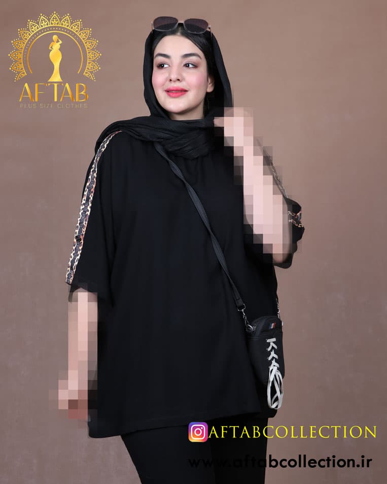 ست اسپرت پلنگی برموندا سایزبزرگ 7026 — تصویر ۵