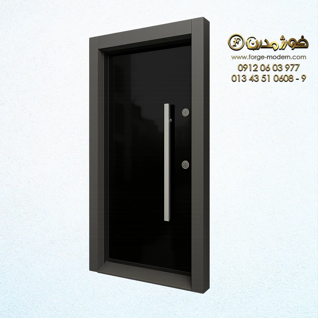 درب ضد سرقت طرح تمام شیشه کد AR 2006 — تصویر ۳