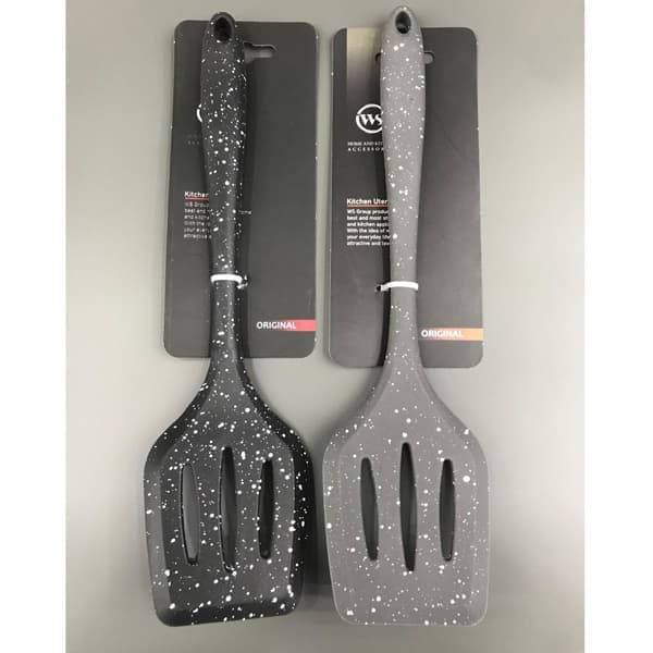 کفگیر شیاردار تمام سیلیکونی گرانیت WS 55 — تصویر ۲