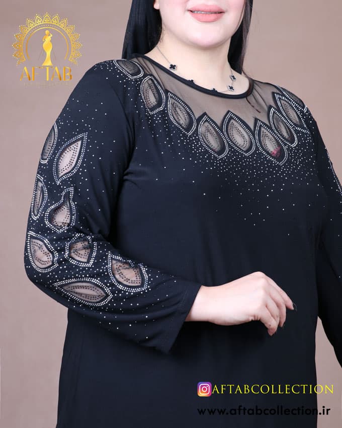 شومیز جودون گلبرگ سایزبزرگ 6690