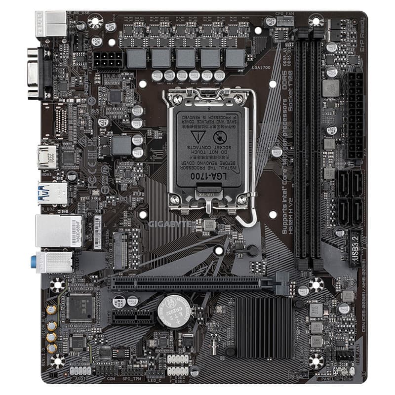 مادربرد گیگابایت مدل H610M H V2 DDR4 rev. 1.0 — تصویر ۹